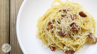 1 Minute Recipe  Easy Carbonara [upl. by Anitra]