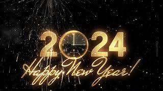 Glamorous Happy New Year 2024 Epic Countdown Clock  New Year Countdown 2024 1 [upl. by Sgninnej]