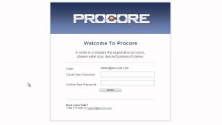 Procore Login Video [upl. by Vaclav]