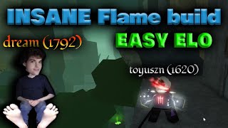 BEST TOP 250 FLAME SHATTERED KATANA BUILD  Deepwoken [upl. by Nylzaj]