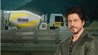 ultratech cement shahrukh khan brand ambassador ads shahrukh ultratechcement [upl. by Ilyssa232]