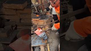 Spring steel forging bamboo shoot hoe process [upl. by Lilli549]