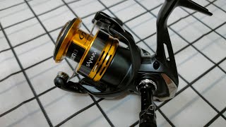 Shimano SAHARA 22 C3000HG [upl. by Aleyak]