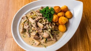 Stroganoff bélszín recept [upl. by Fairweather694]