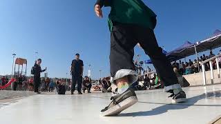 Bboy Super Guille quotFiltros 1vs1quot Síndrome del Beat Tongoy 2024 [upl. by Ixela]