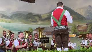 Bundesmusikkapelle Walchsee spielt beim Erntedank und Pfarrfest [upl. by Mya303]