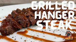 Hanger Steak  How To Trim and Grill The Butchers Cut [upl. by Espy]