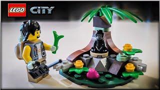 LEGO Budget Builds Lego City Gorilla Encounter Polybag Set [upl. by Jdavie]