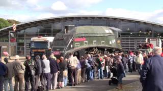 A4 60010 Dominion Of Canada being off loaded  Locomotion Shildon 61012 pt1 [upl. by Abel896]