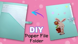 how to make file folder  diy file folder  paper file folder a4 size [upl. by Stark]