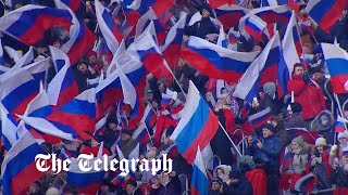 Watch in full Vladimir Putin joins Russian celebrations ahead of Defender of the Fatherland Day [upl. by Duster24]