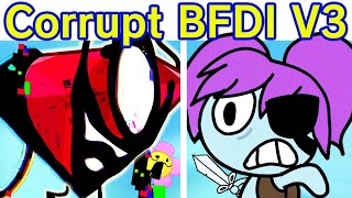 Friday Night Funkin Battle for Corrupted Island 30 DEMO Learn With Pibby x FNF Mod BFDI Glitch [upl. by Hoag]