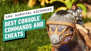 Ark Survival Ascended  Our 8 Favorite Console Commands and Cheats [upl. by Kyla]