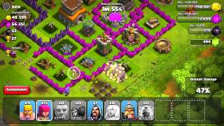 Clash of Clans  Defenseless Champion 6 Halfway Point [upl. by Nerrag]