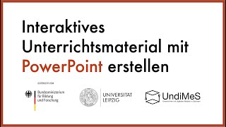 Interaktive Unterrichtsmaterialien mit Power Point erstellen Memory Quiz Lerntheke [upl. by Malloy]