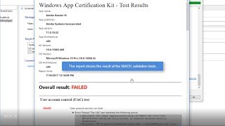 AppX and MSI validation using Windows App Certification Kit WACK [upl. by Lepper]