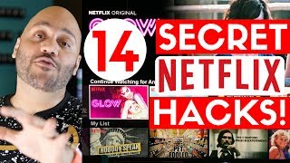 14 NETFLIX HACKS Secret categories Netflix for FREE amp More [upl. by Neerihs43]