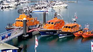 Torbay lifeboatcelebrating 200 years of the rnliMarch 3rd 2024 lifeboat cockapoopuppy [upl. by Zacharia]