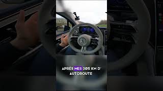 Paris  Dunkerque en en Mercedes EQE SUV sur autoroute [upl. by Valleau311]