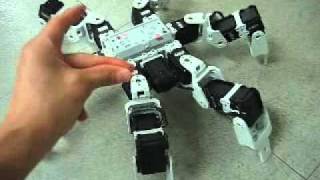 Bioloid Comprehensive Kit Hexapod Spider [upl. by Drake399]