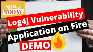 Log4j Vulnerability  Demo and Fix [upl. by Penrose421]