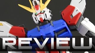 Master Grade MG Build Strike Gundam Review Part 1 Aesthetics and Gimmicks ガンダムビルドストライク [upl. by Estren494]