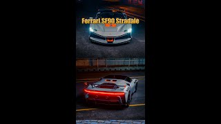 Ferrari SF90 Stradale car carlovers ferrari ferrarisf90stradale shortfeed shorts short [upl. by Dubenko731]