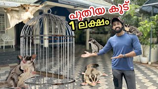 പറക്കുന്ന അണ്ണന് 1 ലക്ഷം രൂപയുടെ കൂട് ഉണ്ടാക്കിയാലോ 😍  Flying Squrial aviary 😍 [upl. by Eirrehc]