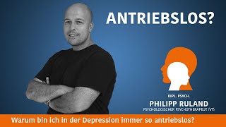 Warum bin ich in der Depression immer so antriebslos und gelähmt Wie entstehen Depressionen [upl. by Kcirdes]