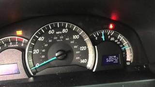 How To Reset Toyota Camry Oil Maintenance Required Light [upl. by Nauqan]