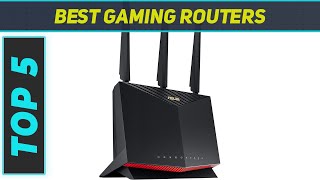 Top 5 Best Gaming Routers 2024 [upl. by Teraj872]