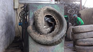 Nigeria’s Genius Solution to Recycle Massive Amount of Used Tires [upl. by Verine]