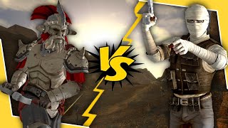 Fallout New Vegas  Joshua Graham vs Legate Lanius [upl. by Wolram]