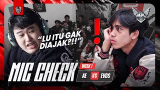 MIC CHECK ALTER EGO VS EVOS  WEEK 1  DAY 1  MPL SEASON 13 [upl. by De Witt]