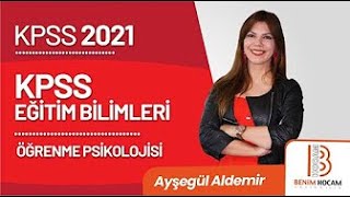 1Ayşegül ALDEMİR  Öğrenme Psikolojisine Giriş  I Öğrenme Psikolojisi 2021 [upl. by Perrins1]