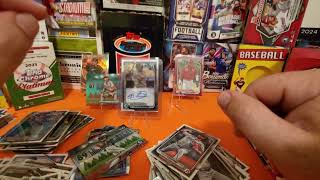 BIG AUTO PULLPt2 of Fathers Day 24 Bowman Rip bowman auto yankees [upl. by Ytnom]