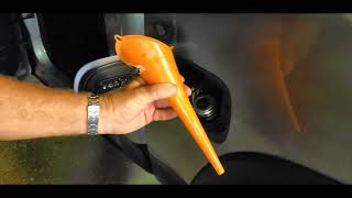 Capless Gas Tank Problem Solved for fuel additives and refueling with a gas can [upl. by Hajan]