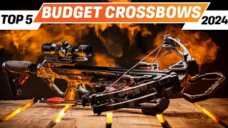 Top 5 BEST Budget Crossbow You can Buy Right Now 2024 [upl. by Naoh]