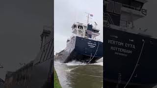 Ship launching to ocean 🤯 [upl. by Barram119]