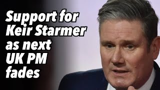 Support for Keir Starmer as next UK PM fades [upl. by Tadashi]