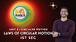 Unit Three  Chapter 1  Laws of Circular Motion  Centripetal Force amp acceleration  1st Secondary [upl. by Ertemed]