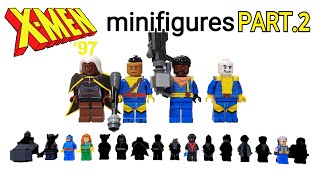 LEGO XMEN 97 upgraded and customized minifigure part2 MOC [upl. by Notneb882]