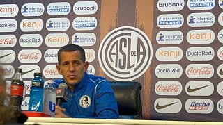 Conferencia de prensa ‘Pipi’ Romagnoli SanLorenzo 11 Huracan LigaProf2024 [upl. by Einnod296]