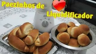 PAOZINHO DE LIQUIDIFICADOR CROCANTES POR FORA E MACIOS POR DENTRO [upl. by Adnahsar803]