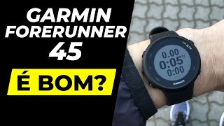 GARMIN FORERUNNER 45 é Bom Vale a Pena Comprar [upl. by Anitsrhc]