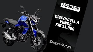 Oportunidade FZ 150 Abs à venda com 11000 km rodados [upl. by Ahsrop852]