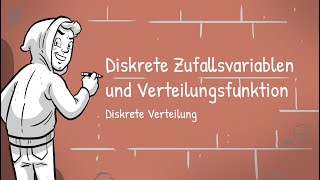 Diskrete Verteilung  Diskrete Zufallsvariablen und Verteilungsfunktion [upl. by Nitreb986]