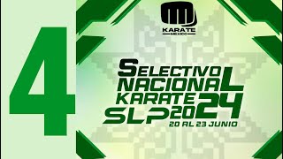 DIA 1  T4  SELECTIVO NACIONAL KARATE SLP 2024 [upl. by Mallorie]