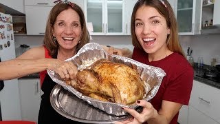 PAVO NAVIDEÑO NUESTRA RECETA SECRETA 🍗😋  VLOGMAS 19  Natalia Sin Filtro [upl. by Shinberg]