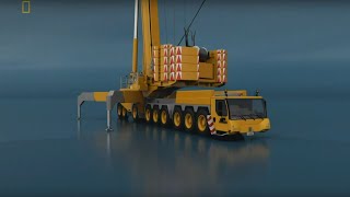 Kivételes mérnöki munkák  S03E05  Mobil daru  Liebherr LTM 1750 [upl. by Ahsinyd]